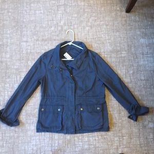 AEROPOSTALE women’s medium blue utility jacket